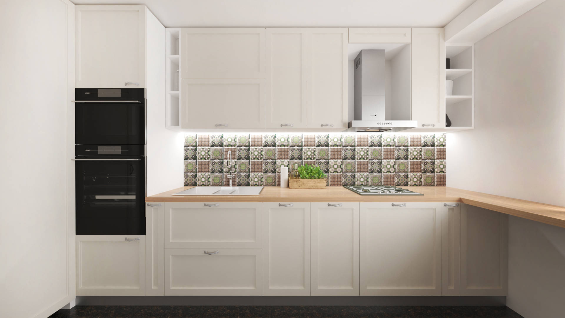 design interior bucatarie