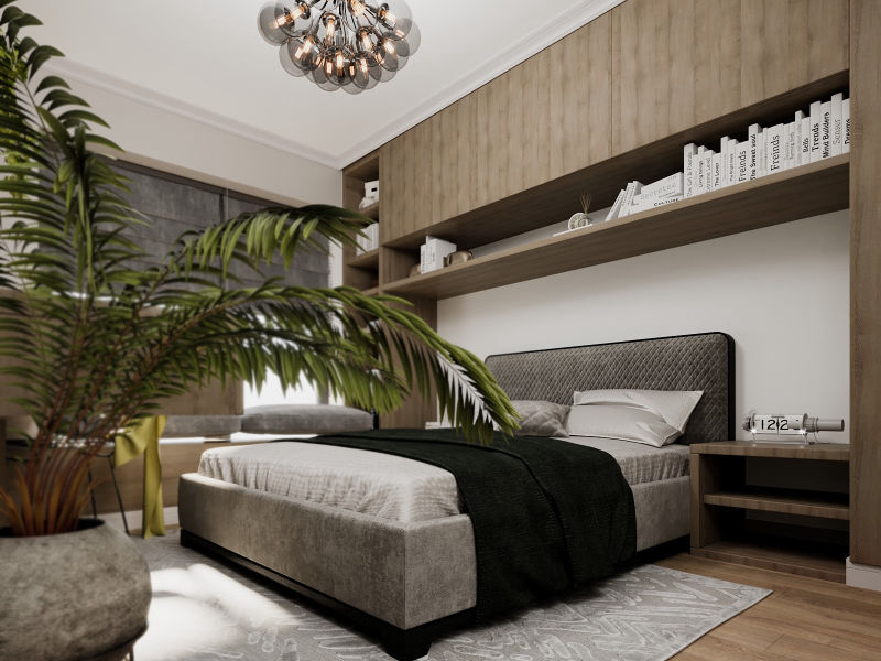 Design interior apartament modern masculin