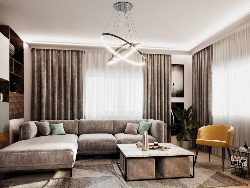 Design interior apartament luxury